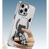 Transparent Writen Case Magesafe With Strap And Stand